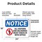 Signmission OSHA Visitors OSHA Notice Sign, Plastic, 24in W x 18in L, 2PK OS-2PACK-NS-P-1824-L-17063 - alternate 2